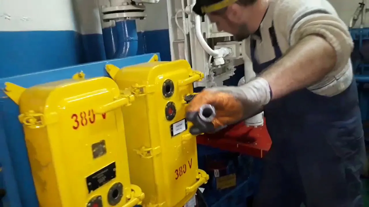 Монтаж на теплоходе